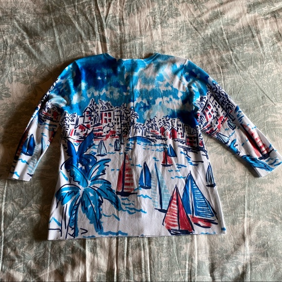 Christopher & Banks Nautical Cardigan - Picture 6 of 7